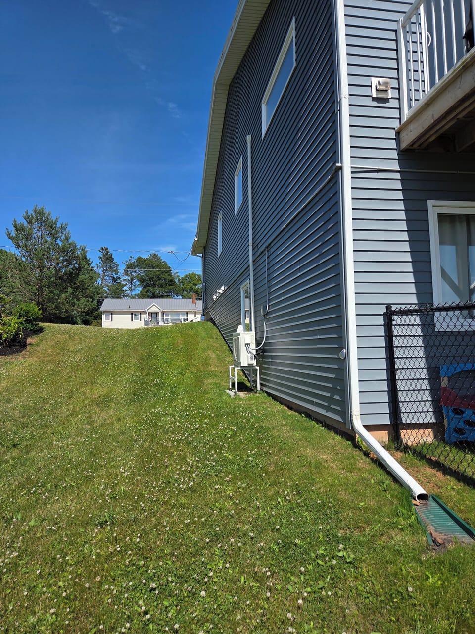 slight slope access