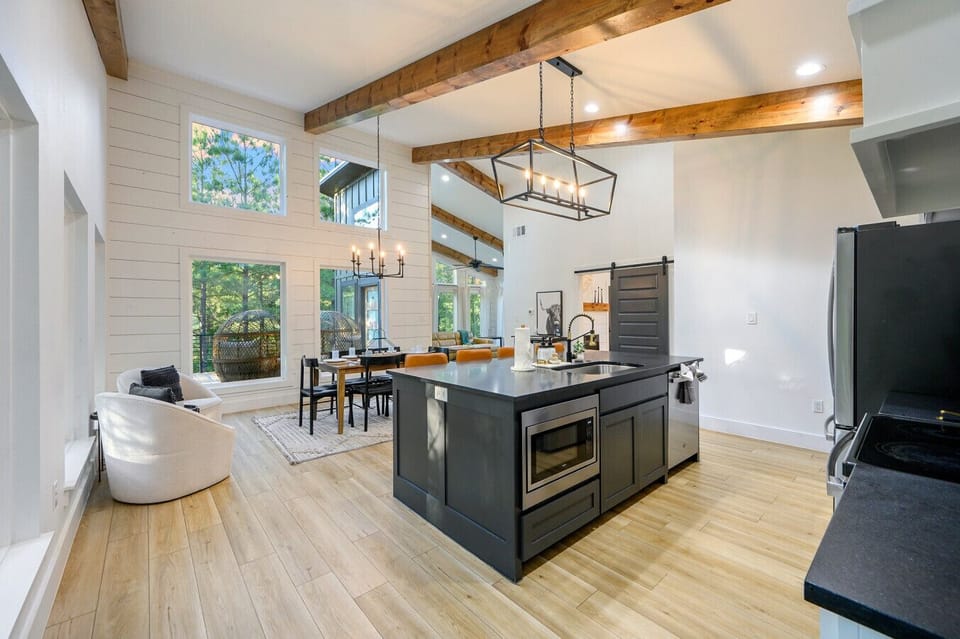 This kitchen isn’t just for cooking it’s the heart of the home