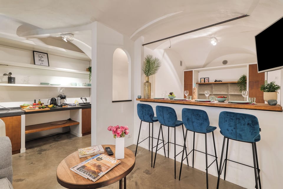 Kitchen and dining area