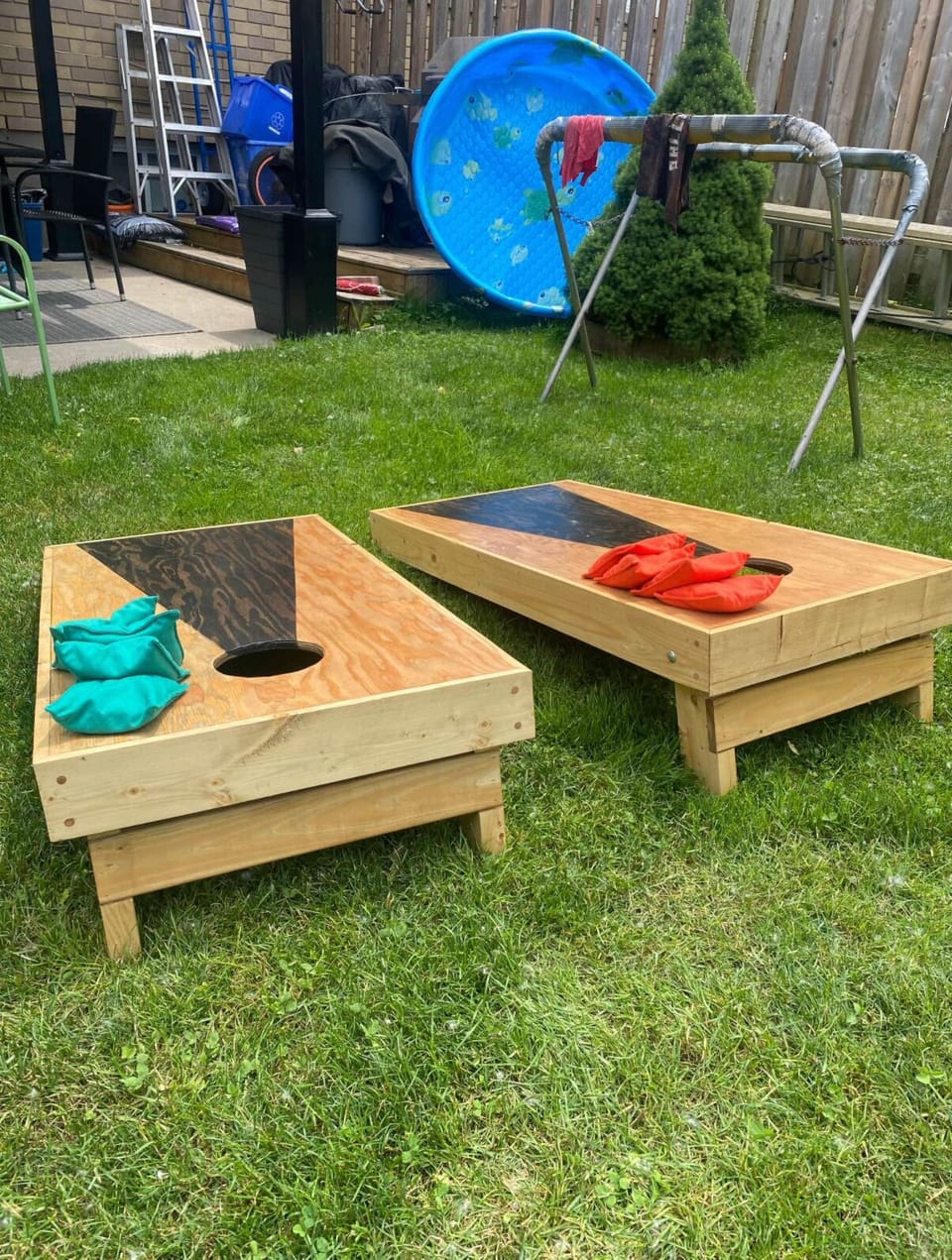 Corn hole game