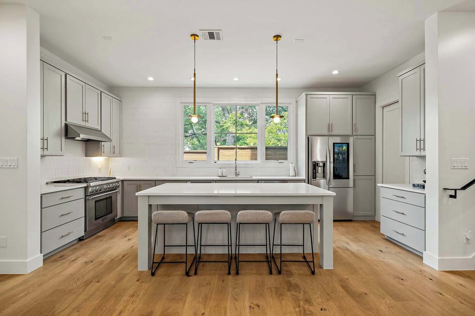 Cook like you're at home in our fully equipped kitchen, complete with modern appliances, cookware, and all the essentials you need to whip up anything from a quick breakfast to a full family dinner.