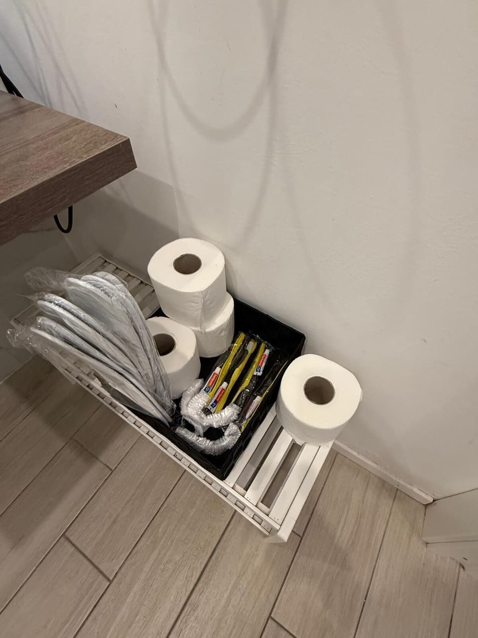 Economy Quadruple Room, 1 Bedroom, Courtyard View | Bathroom | Slippers, bidet