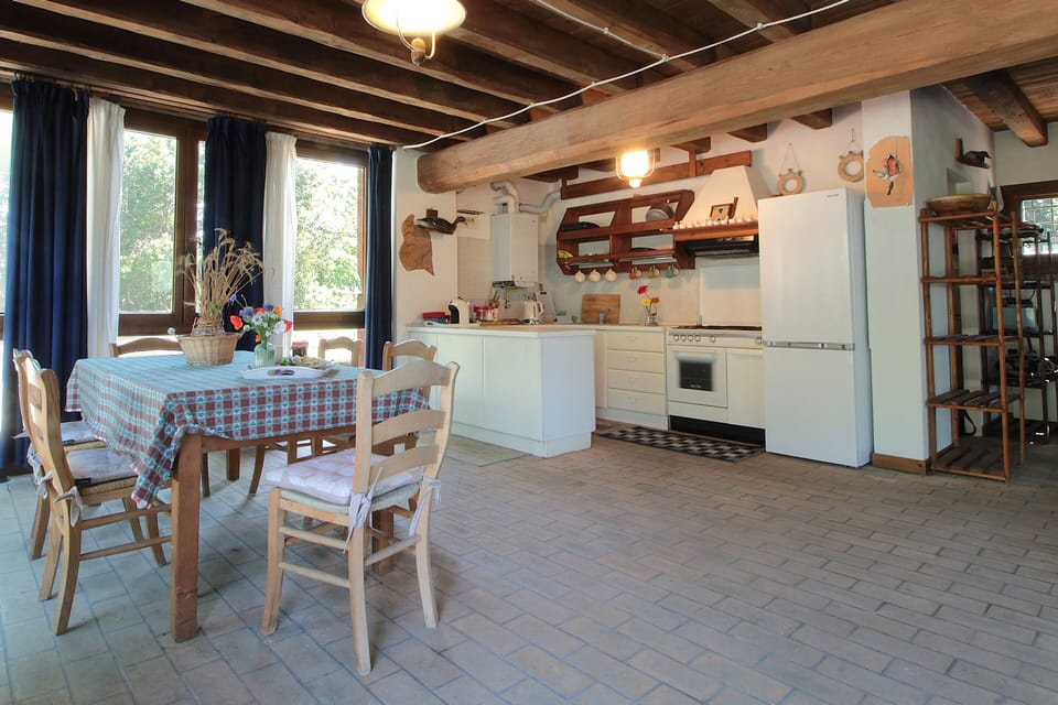 House | Private kitchen | Fridge, stovetop, espresso maker, highchair