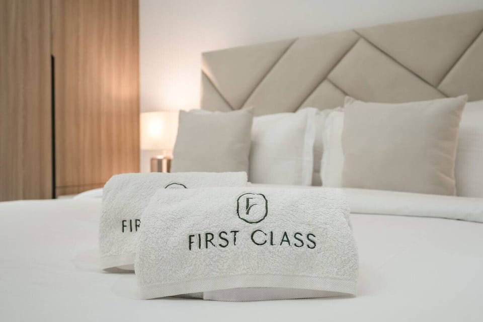 Bedroom: Experience luxury with plush bedding and elite amenities for a perfect getaway!