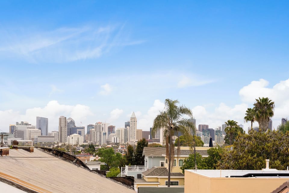 City Skyline View perfect for Fireworks Watching