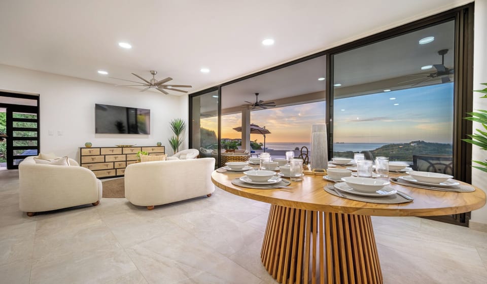 A stylish space made to gather.
