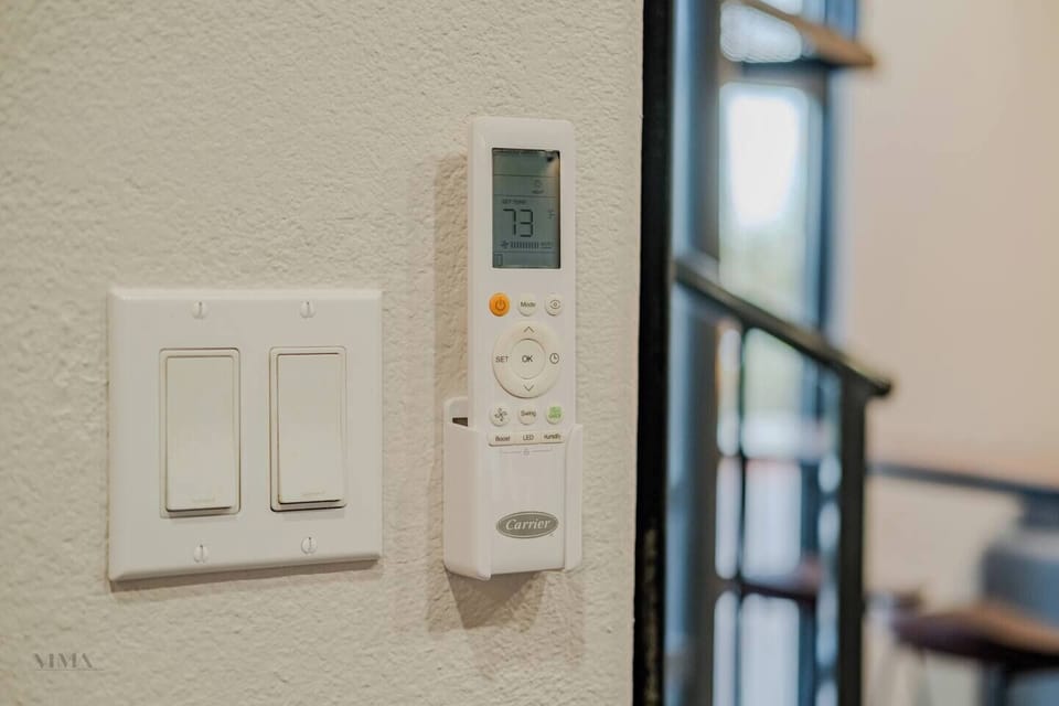 Modern climate control ensures year round comfort during your stay.