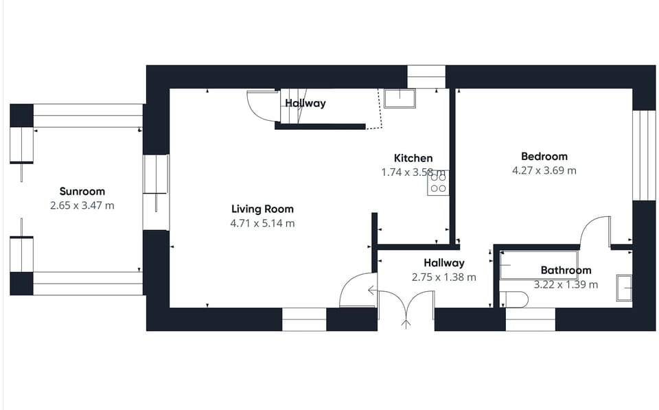 House | 1 bedroom