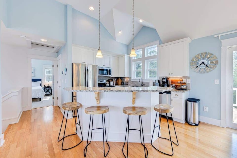 Ample kitchen space