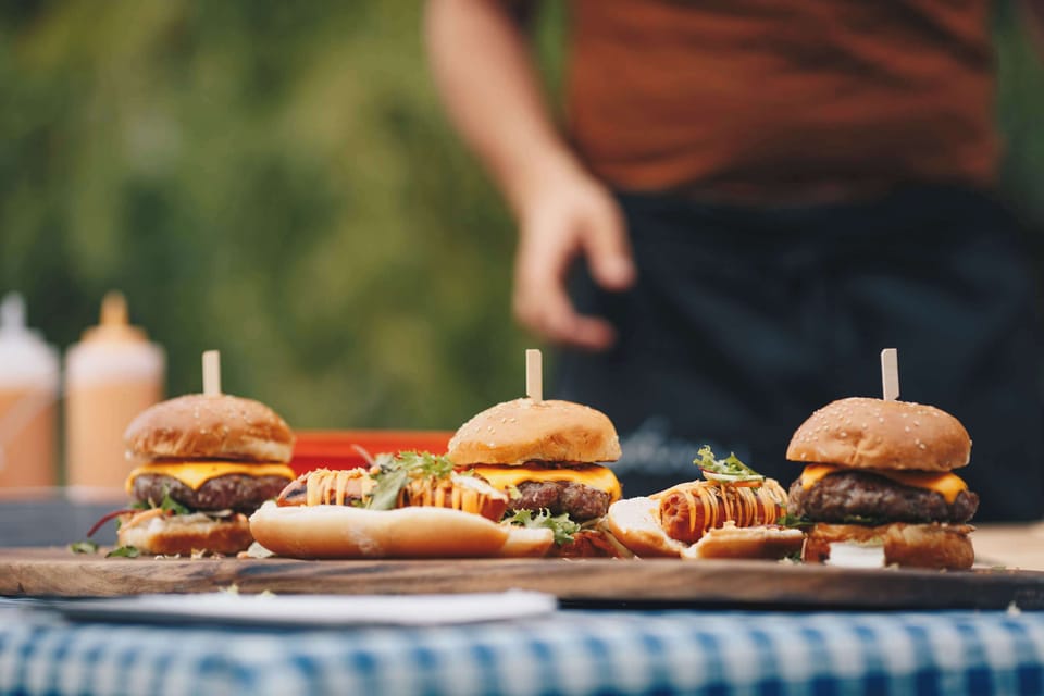 Cook up your favorite feast on our propane grill!