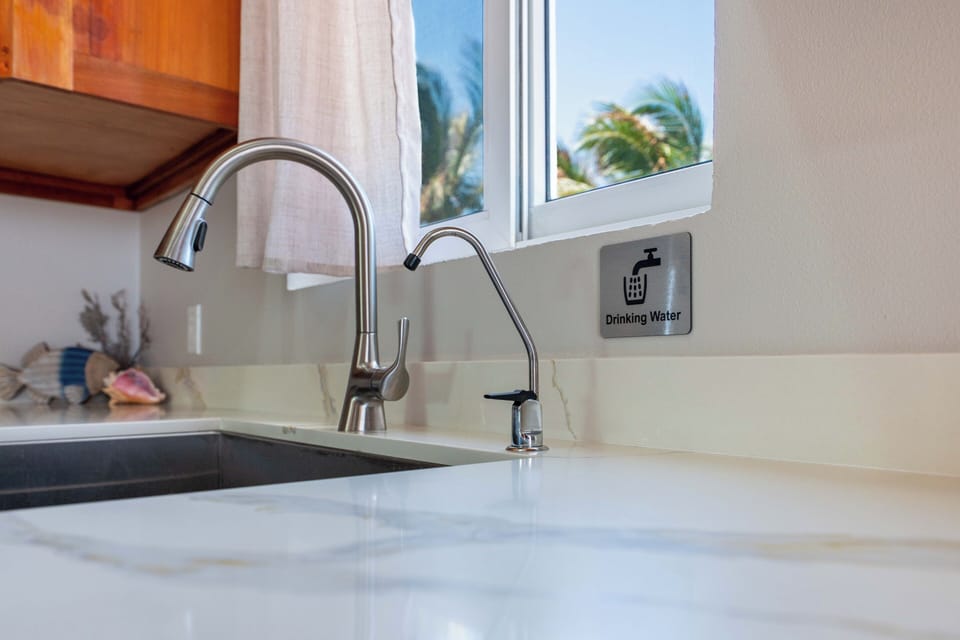 Drinking water spigot
