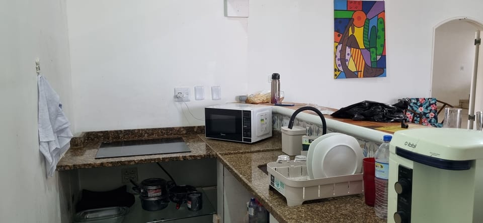 House, Private Pool, Beach View | Private kitchen | Fridge, microwave, stovetop, cookware/dishes/utensils