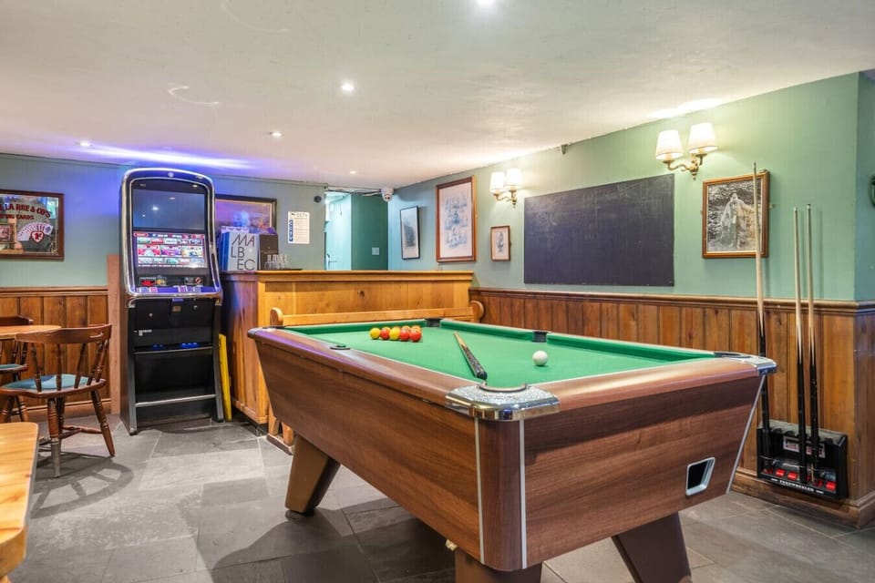 Enjoy the pool table at The Snakecatcher