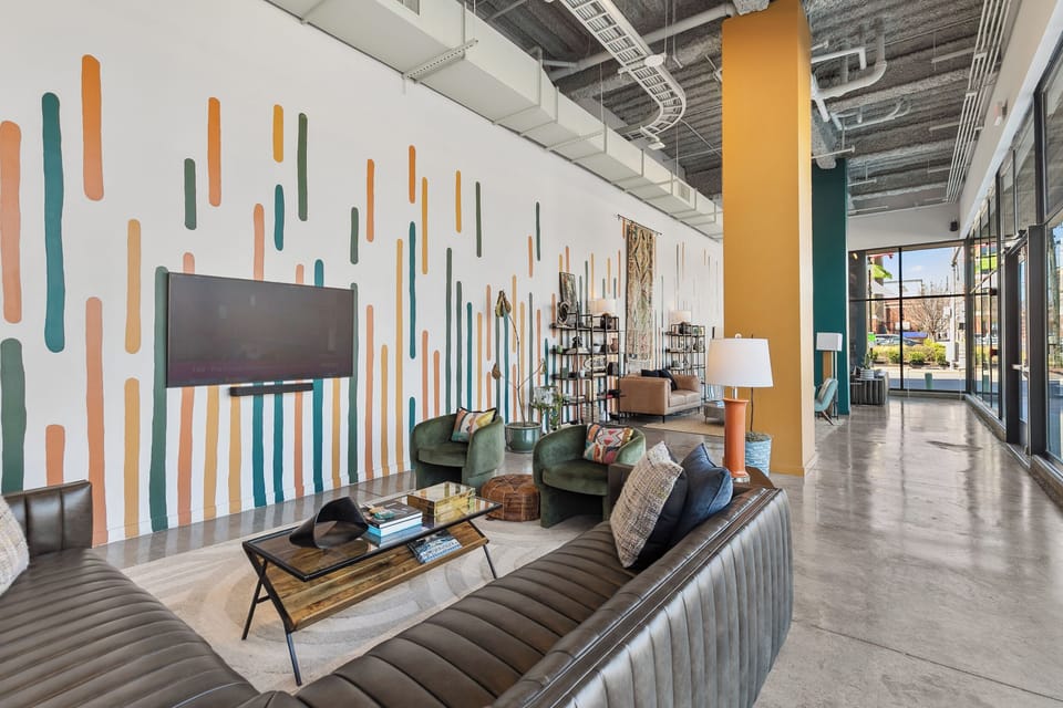 This is a common space, not inside the apartment. It is available for guest use