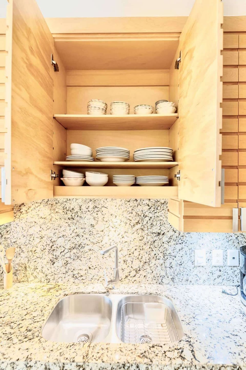 Kitchen | Everything in place for a quiet morning in.