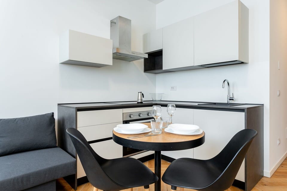 Kitchen, Living Room