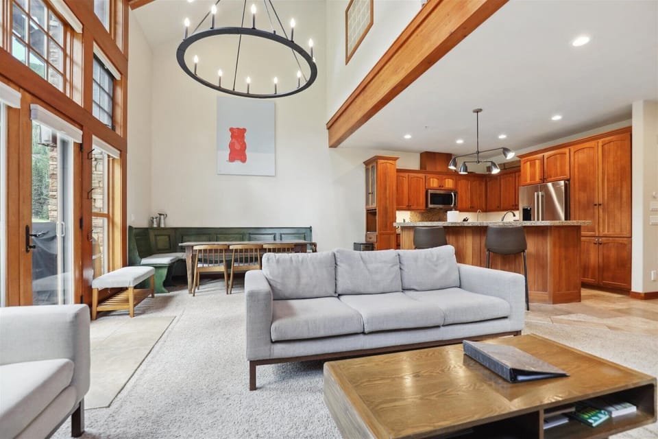 Main Living Space, Dining and Kitchen