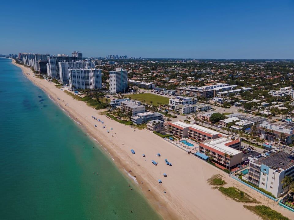Stay at the beach and enjoy the view