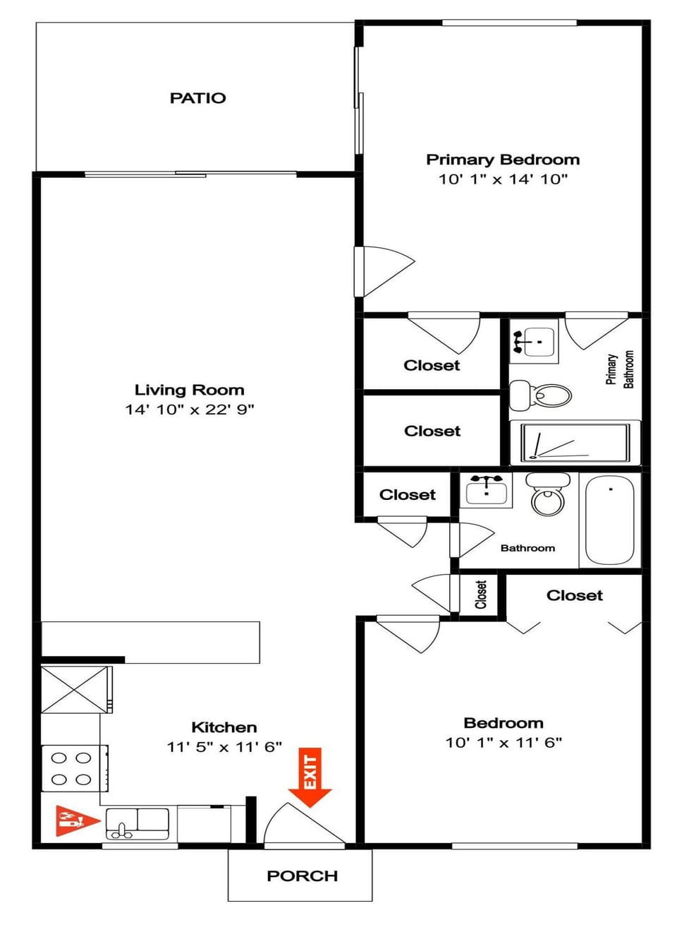 Seaside Resort 507 Floor Plan