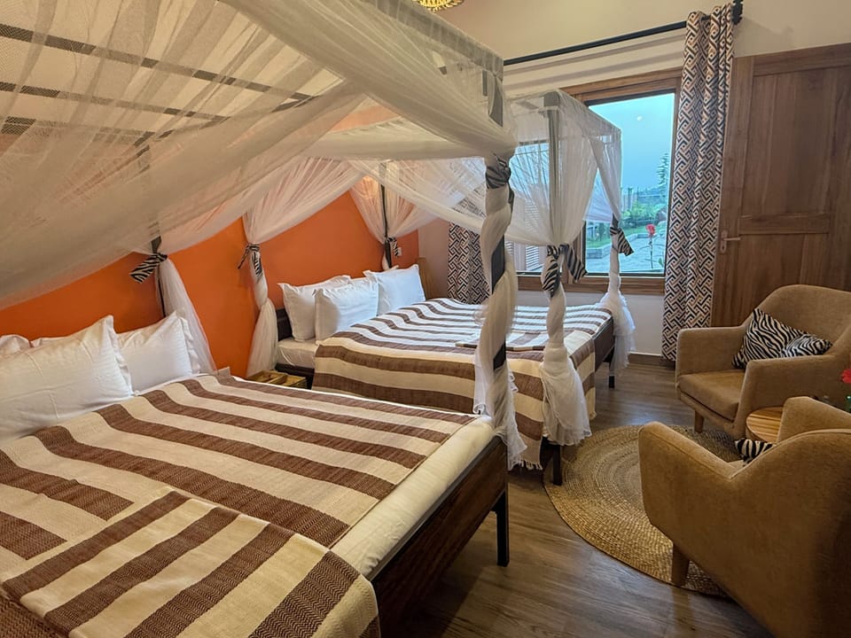 Superior Quadruple Room | In-room safe, blackout drapes, iron/ironing board