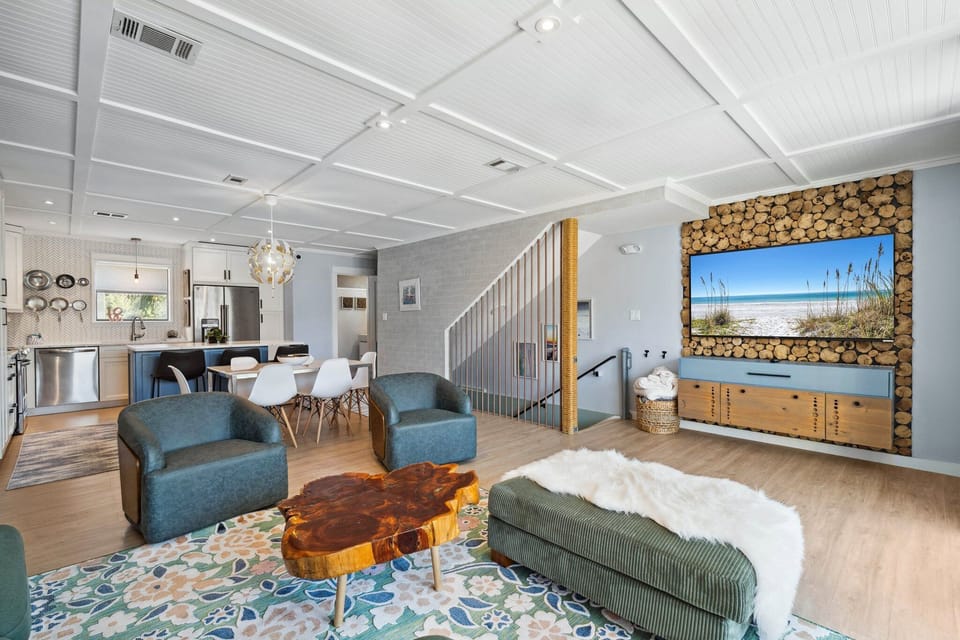 Spacious and open