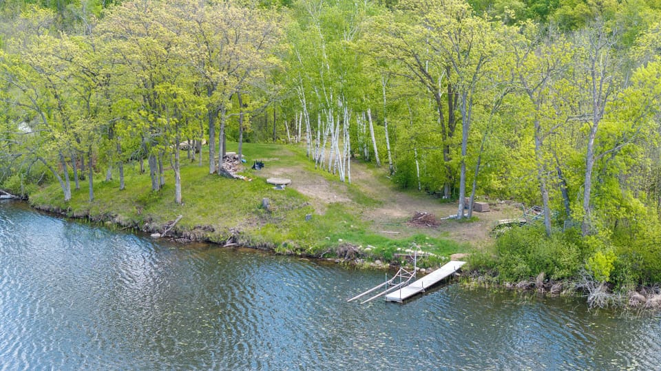 Fire Pit and Dock Area