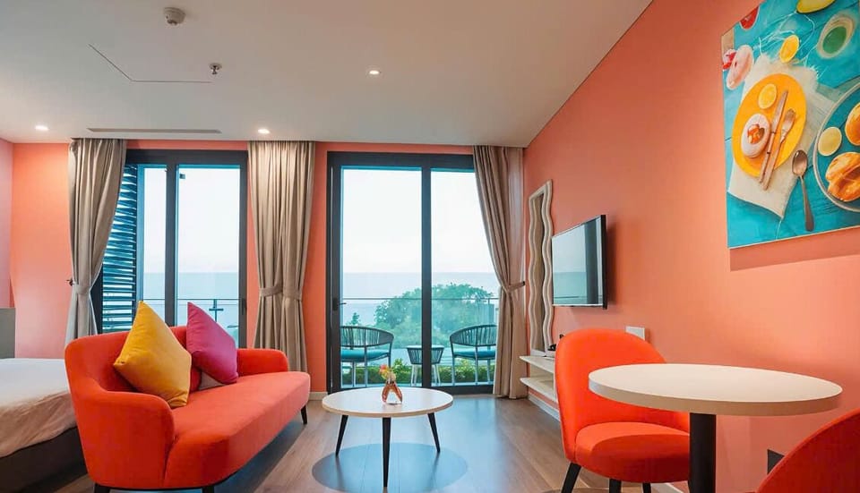 Standard Apartment, Balcony, Beach View | Soundproofing, free WiFi