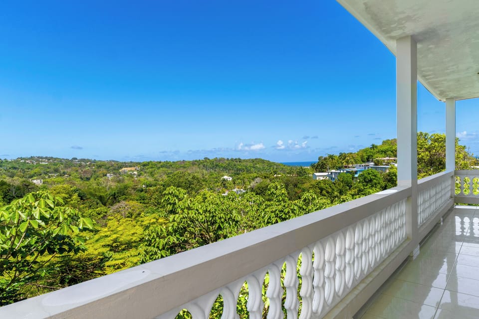 Relax with sweeping Caribbean and jungle vistas.