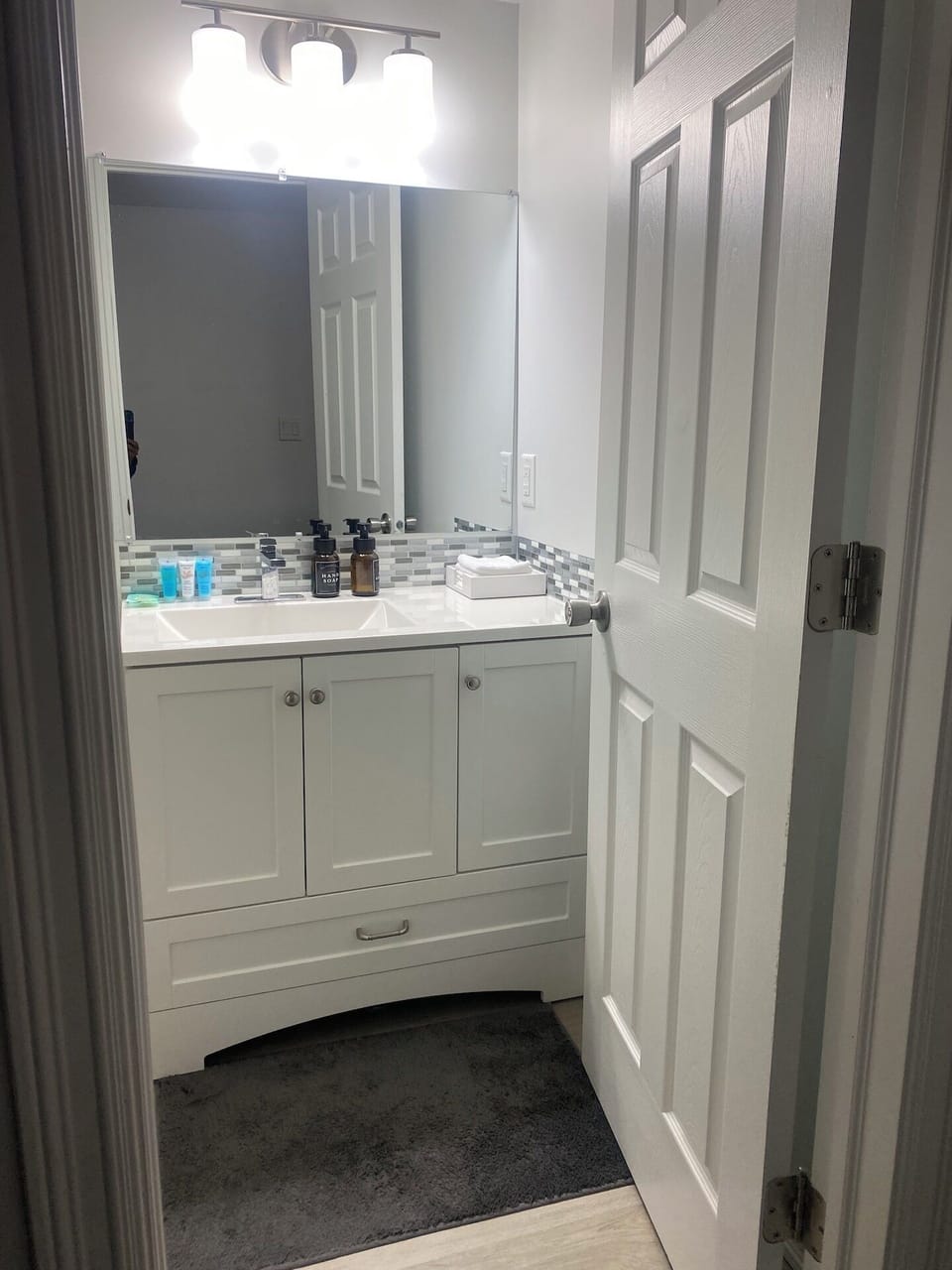 Shared bathroom