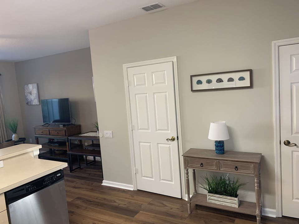 Pantry to the left just off kitchen
