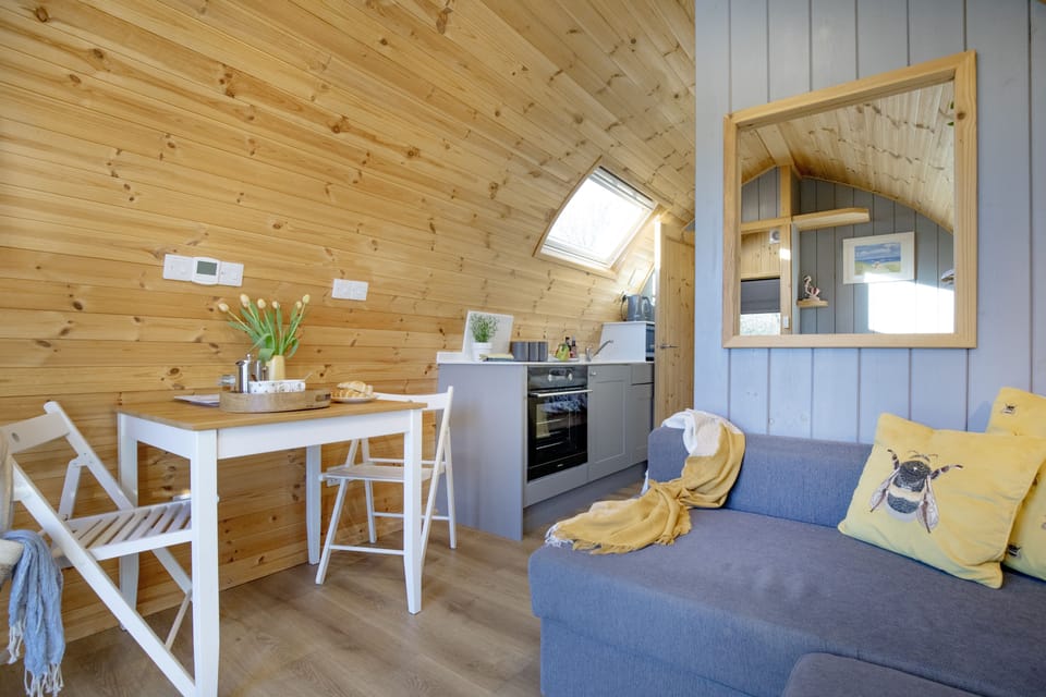 Dining area for two people