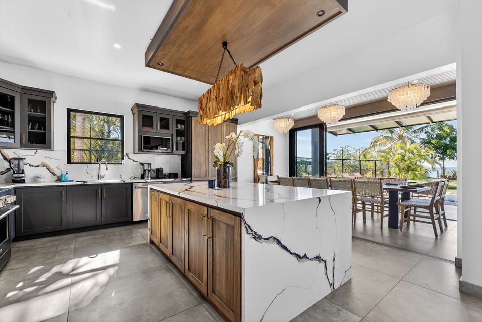 Beautifully designed chef kitchen.