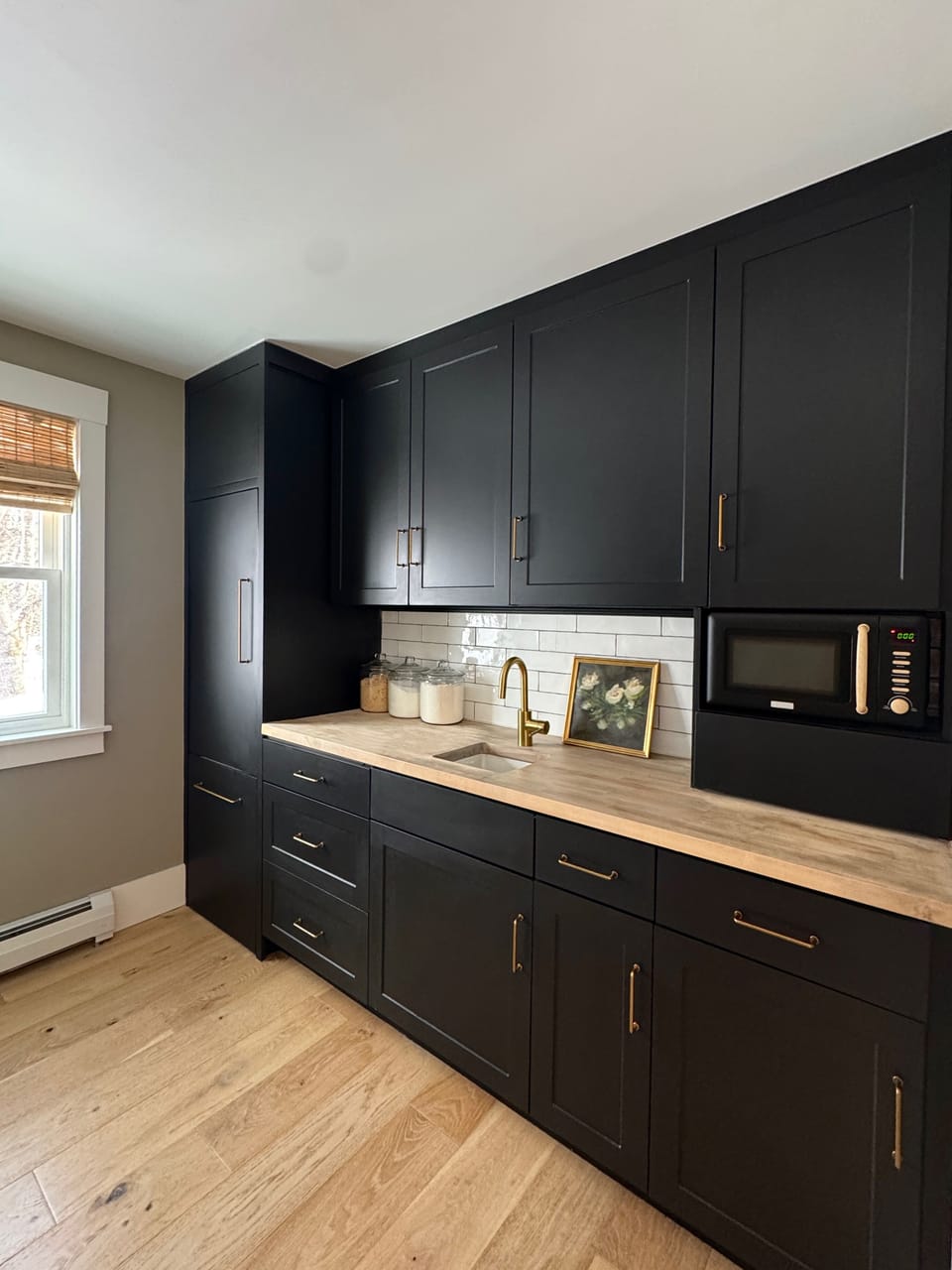 Pantry with Refrigerator and Coffee Bar