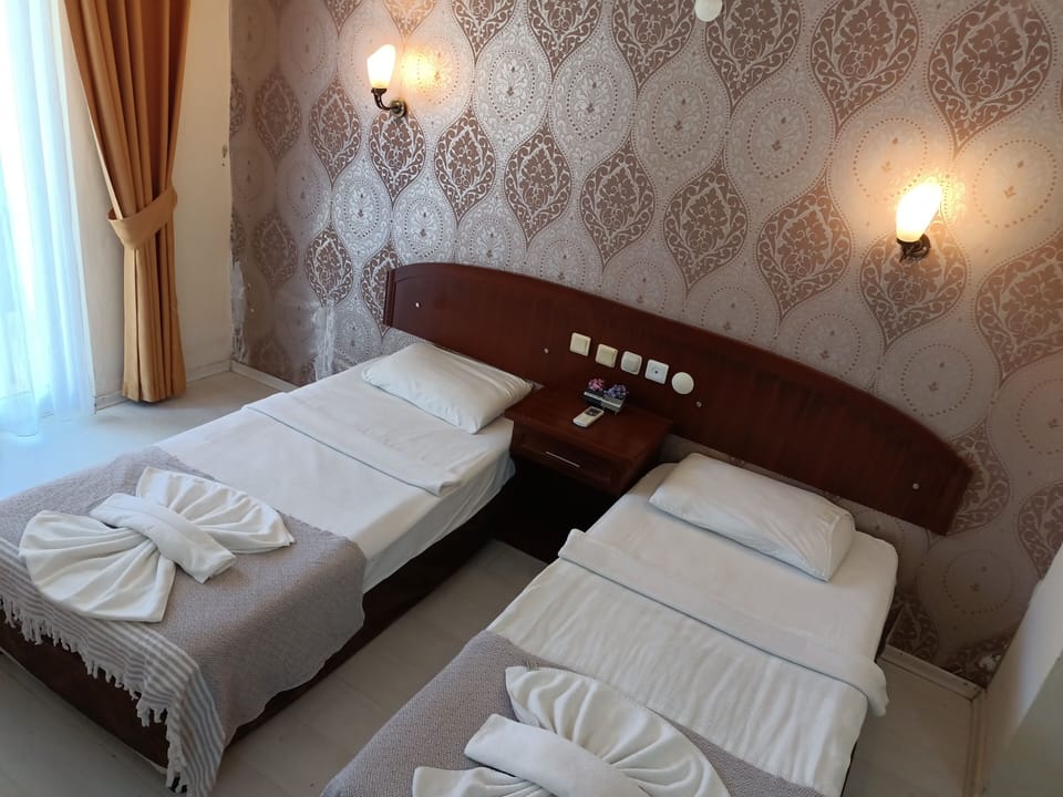 Standard Double or Twin Room, Pool View | Desk, laptop workspace