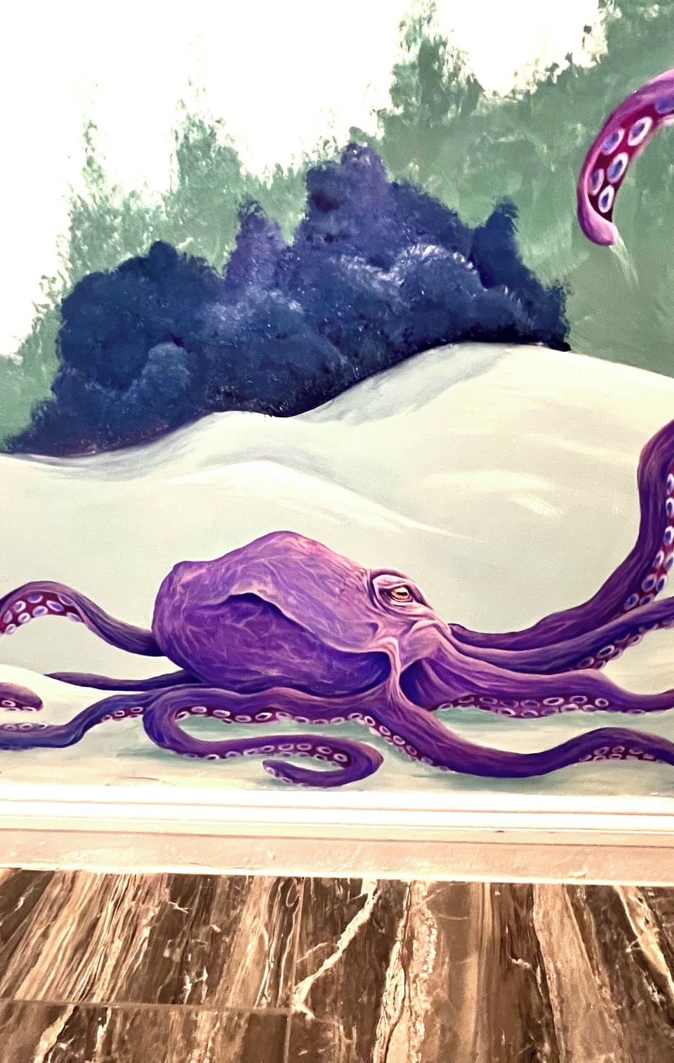 Octopus mural art!