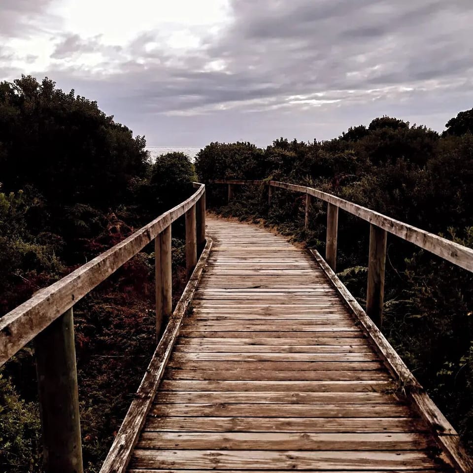 Greens Beach is a short drive away.