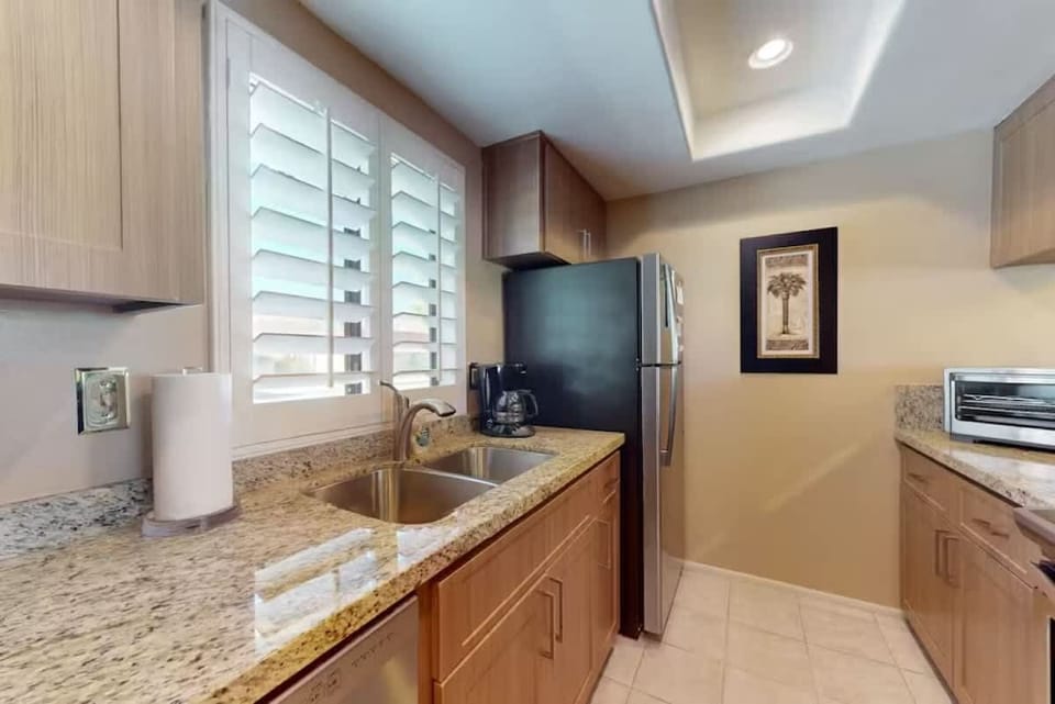 Bright kitchen with plenty of counter space