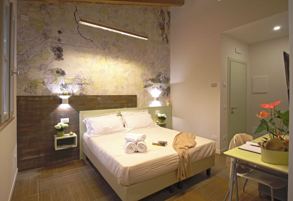 Double or Twin Room, Private Bathroom, Courtyard View | In-room safe, desk, blackout drapes, soundproofing