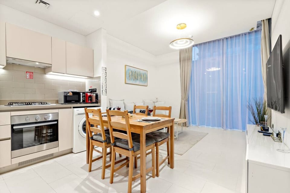 Dining Area: Bright, modern space for meals and memories, with sleek decor and inviting natural light!