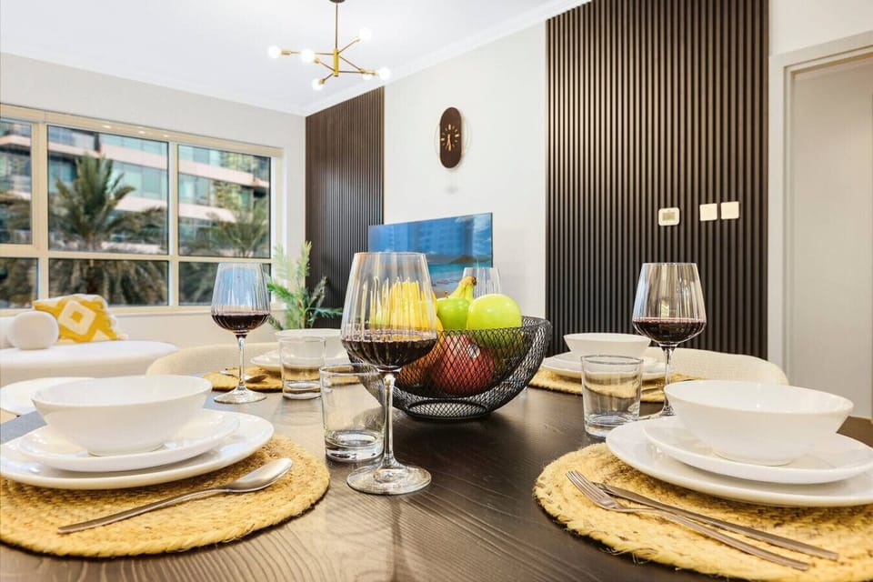 Dining Area: Savor meals with stunning views and stylish decor in this inviting dining space!