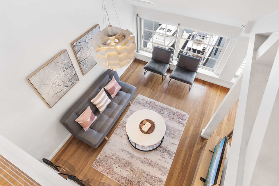 Cathedral ceilings and skylights create the perfect ambience for those who enjoy something out of the ordinary
