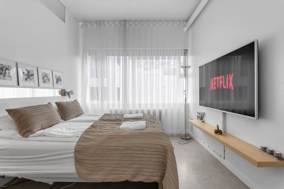 Luxury awaits in the master bedroom, complete with a private bathroom, 65` TV, and the coziest bed you`ll ever sleep in.