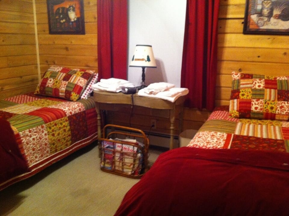 Main floor twins bedroom