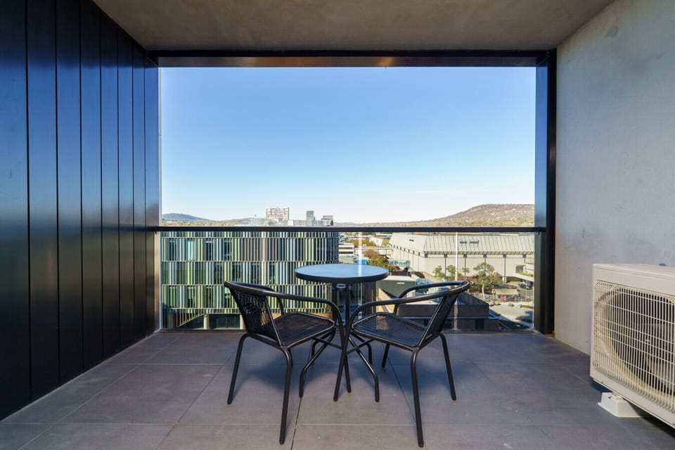 Private balcony with room to relax and enjoy fresh air, perfect for morning coffee or evening unwind.
