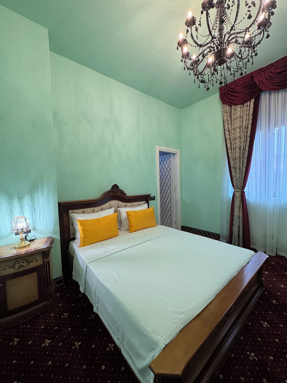 Double Room, Non Smoking, City View | In-room safe, laptop workspace, blackout drapes, soundproofing