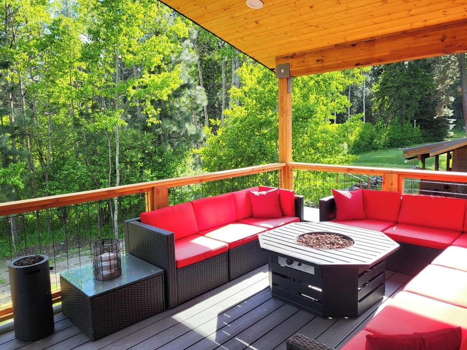 Deck hangout area