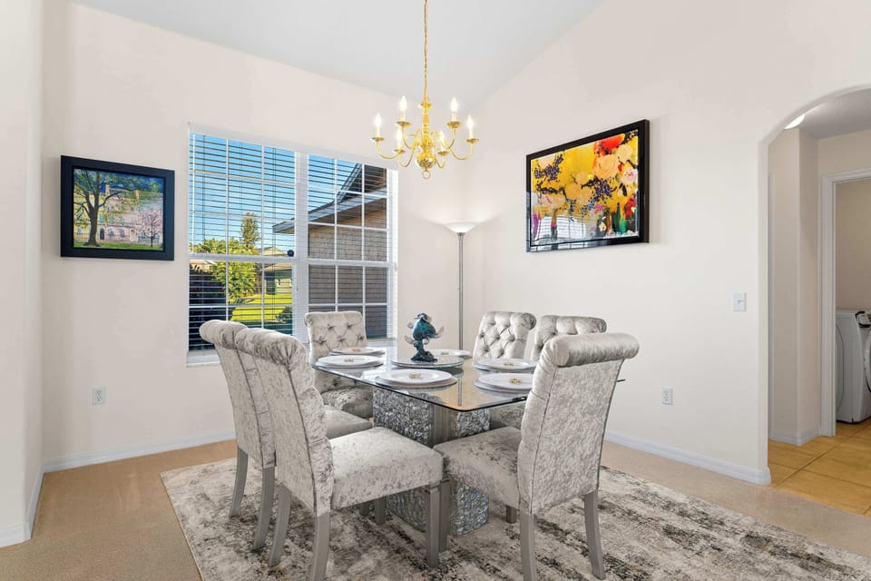 House, Multiple Beds, Pool Access, Pool View (Latitude Adjustment at Tuscan Ridge) | Dining