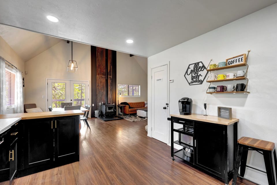 Kitchen with Coffee Bar