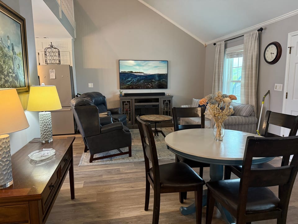 living room and dinning room
