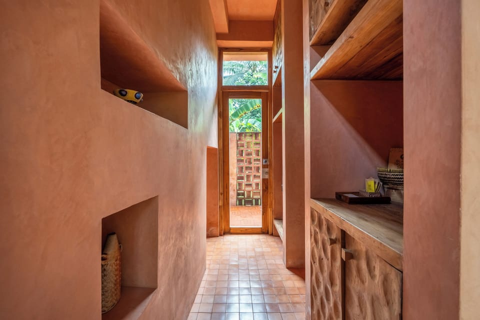 Design Studio Suite, 1 Queen Bed, Balcony | Bathroom | Hair dryer, bathrobes, towels, soap